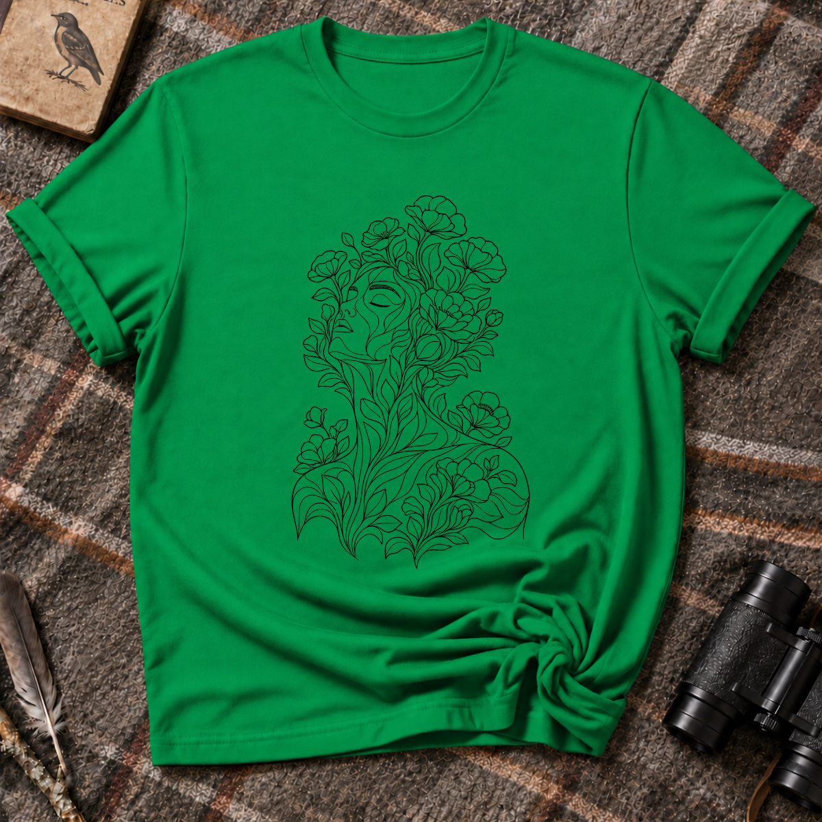 La Femme Floral T-Shirt