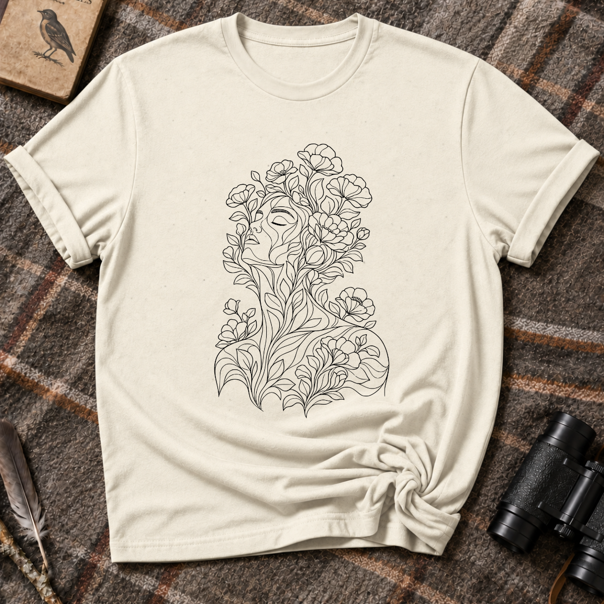 La Femme Floral T-Shirt