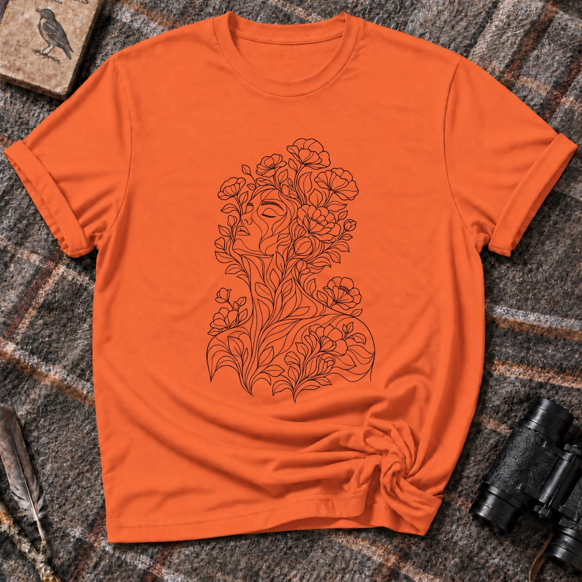 La Femme Floral T-Shirt