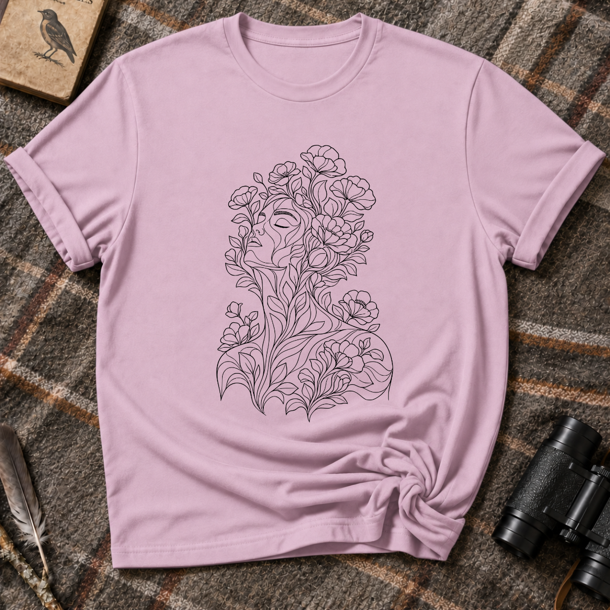 La Femme Floral T-Shirt