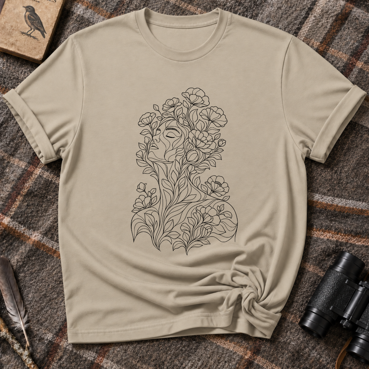 La Femme Floral T-Shirt