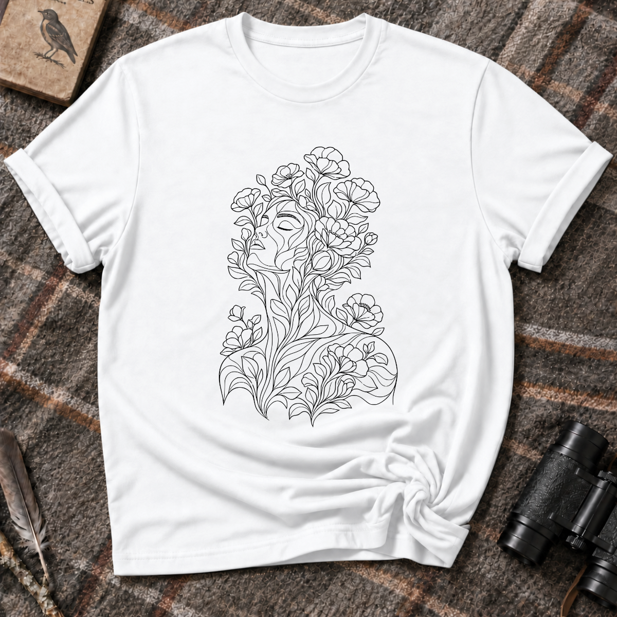 La Femme Floral T-Shirt
