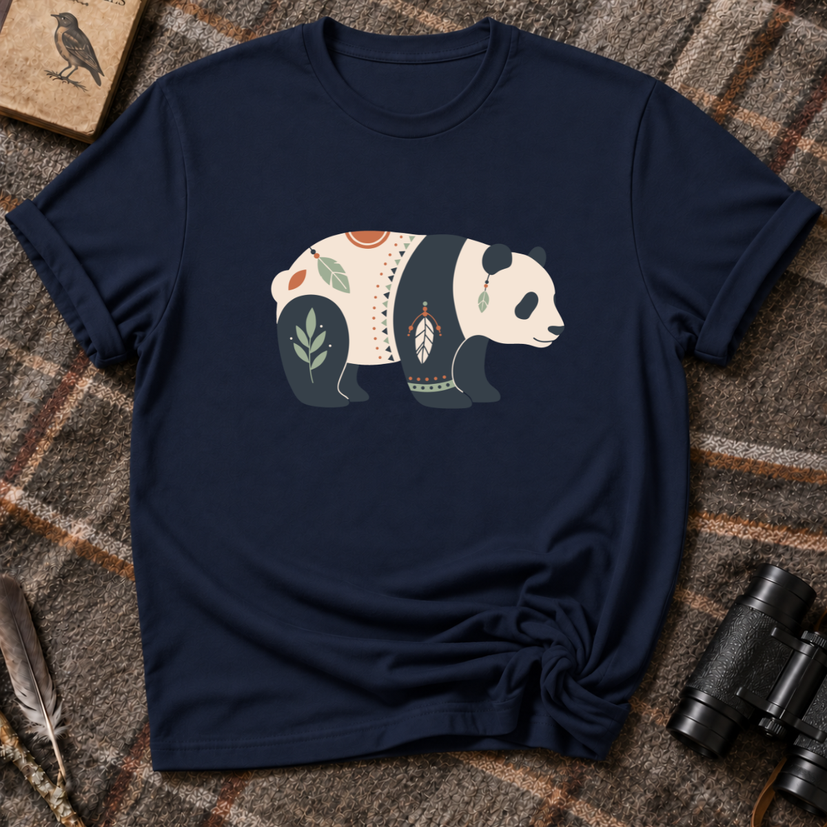 Floral Panda - T-Shirt