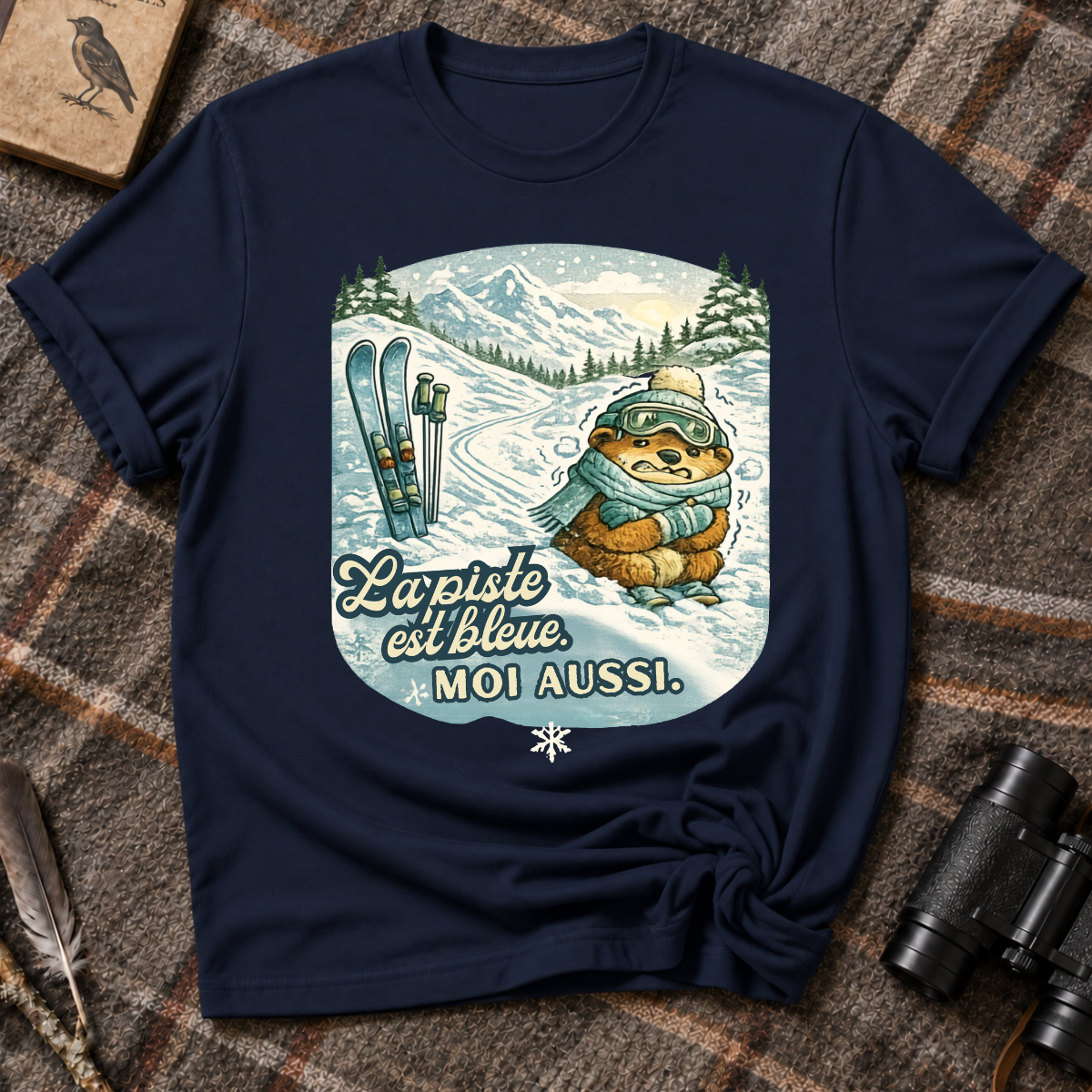 Piste Bleue T-Shirt