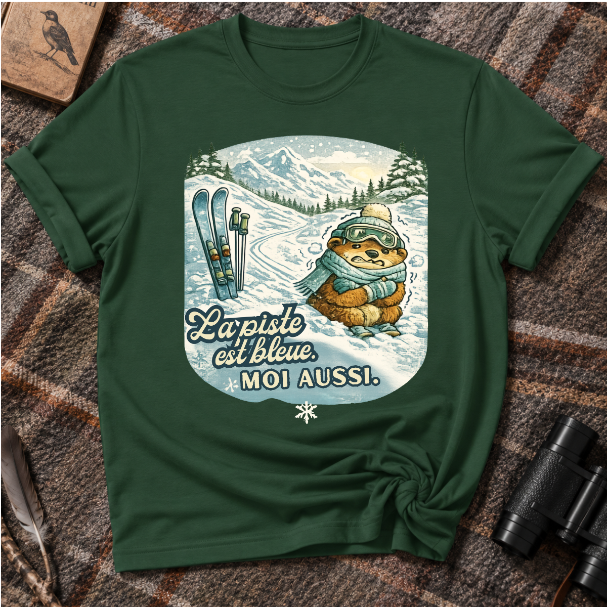 Piste Bleue T-Shirt