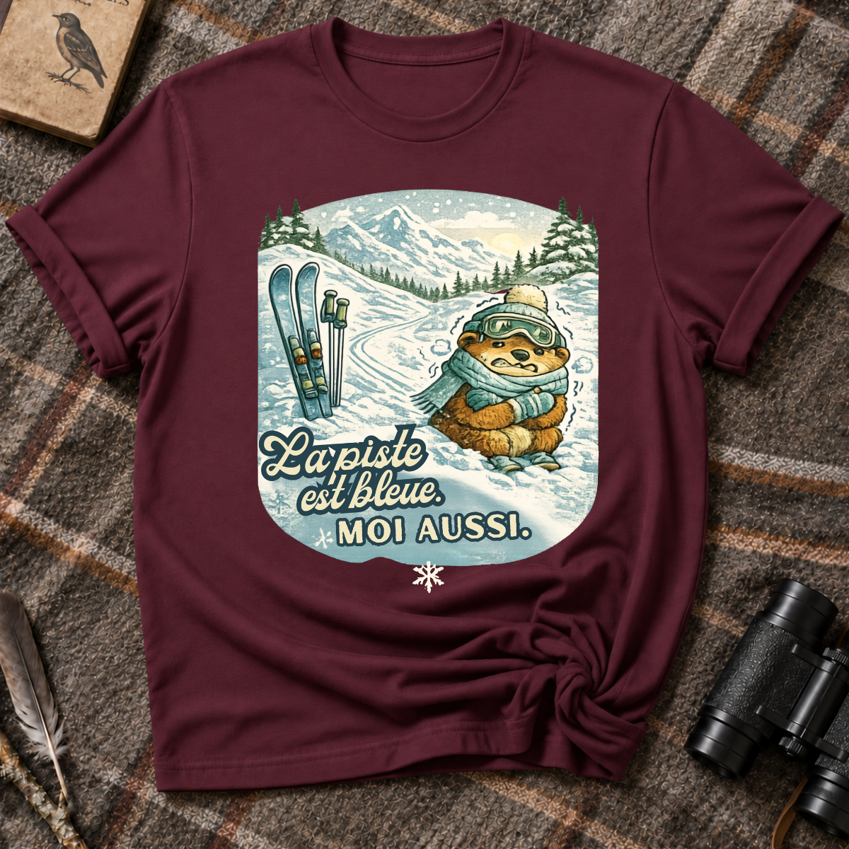 Piste Bleue T-Shirt