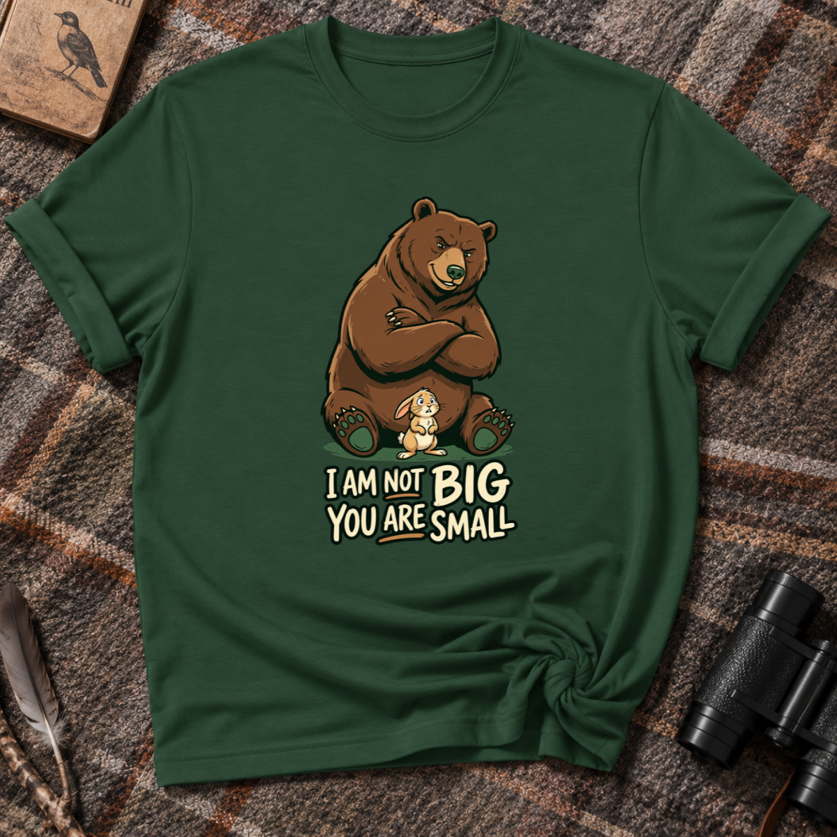 Rabbit and bear 2.0-T-Shirt