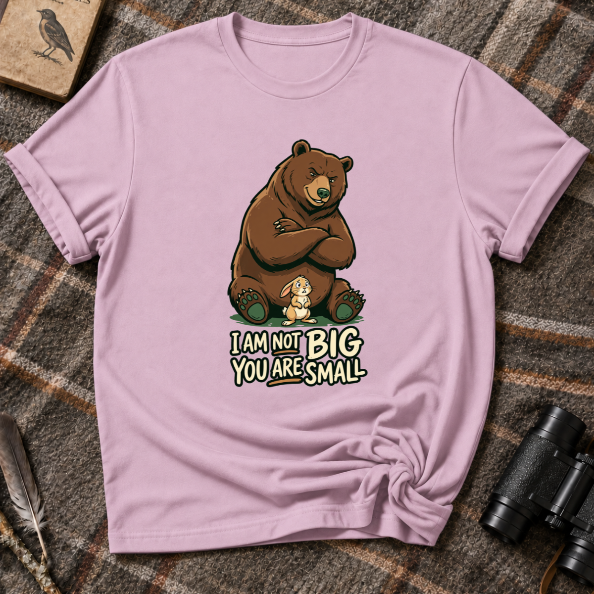 Rabbit and bear 2.0-T-Shirt