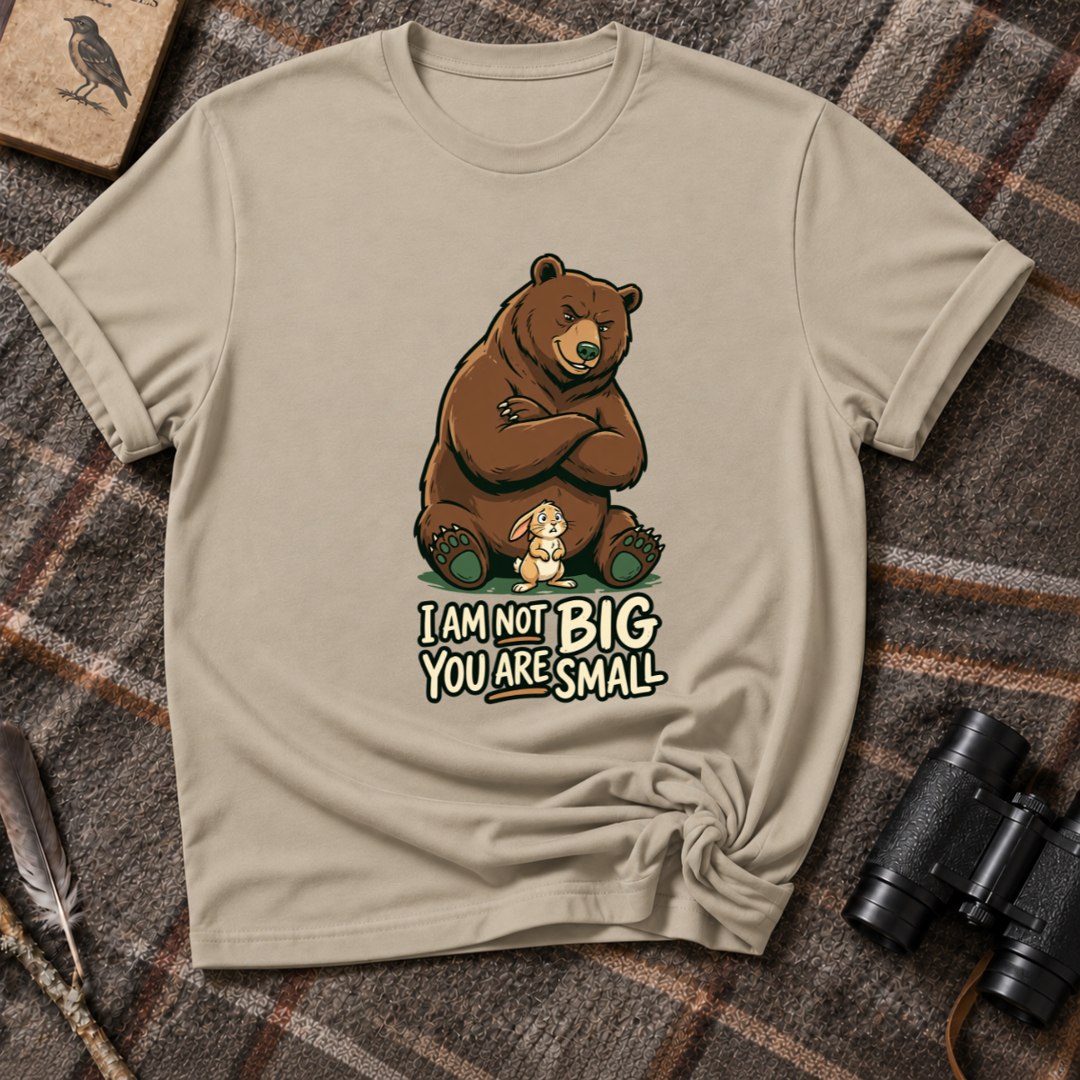 Rabbit and bear 2.0-T-Shirt