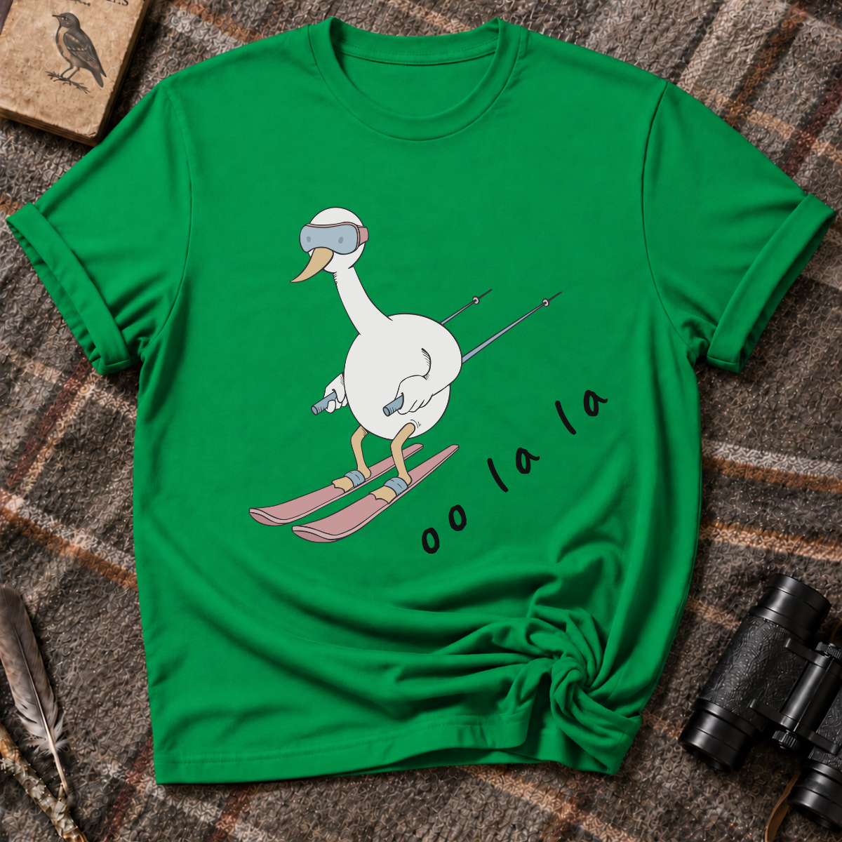 Skiing Duck T-Shirt
