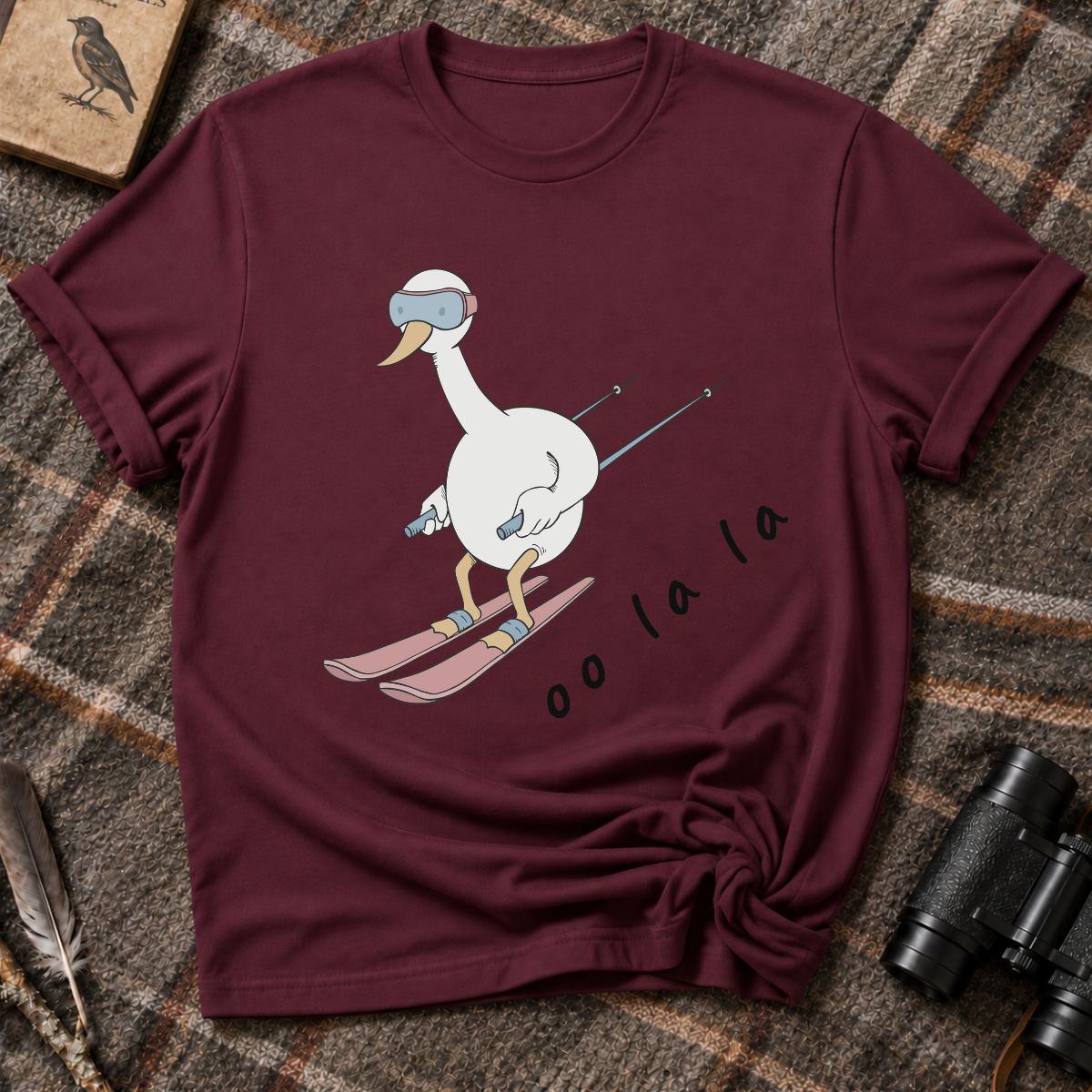 Skiing Duck T-Shirt