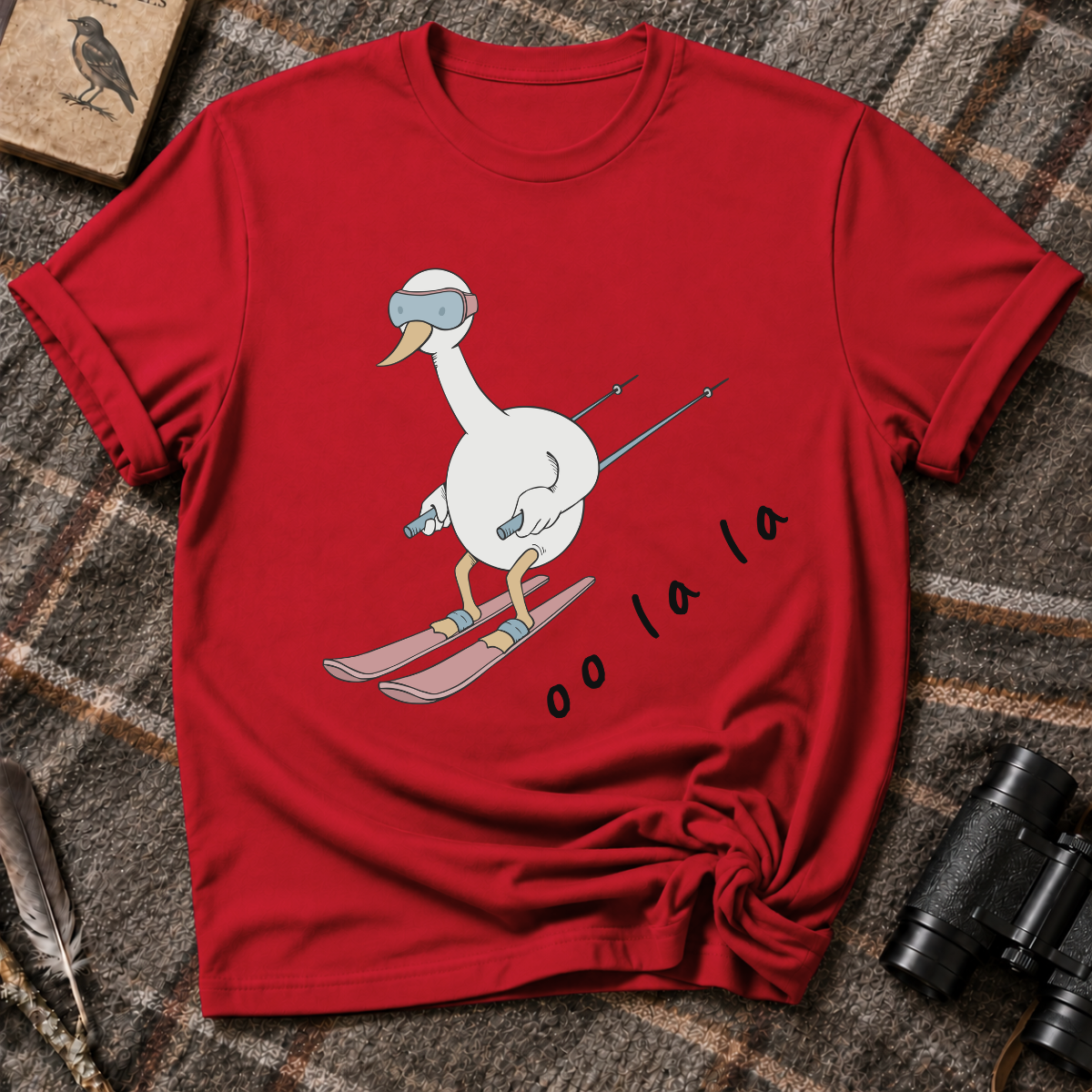 Skiing Duck T-Shirt