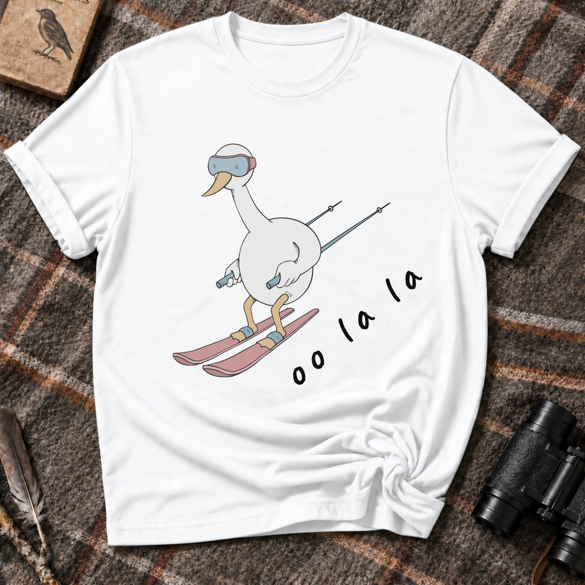 Skiing Duck T-Shirt