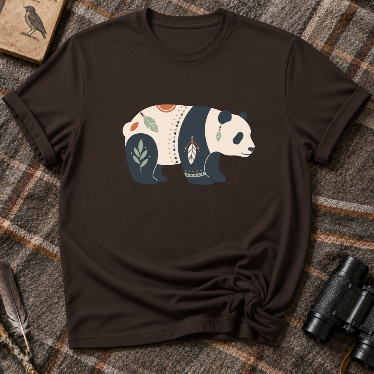 Floral Panda - T-Shirt