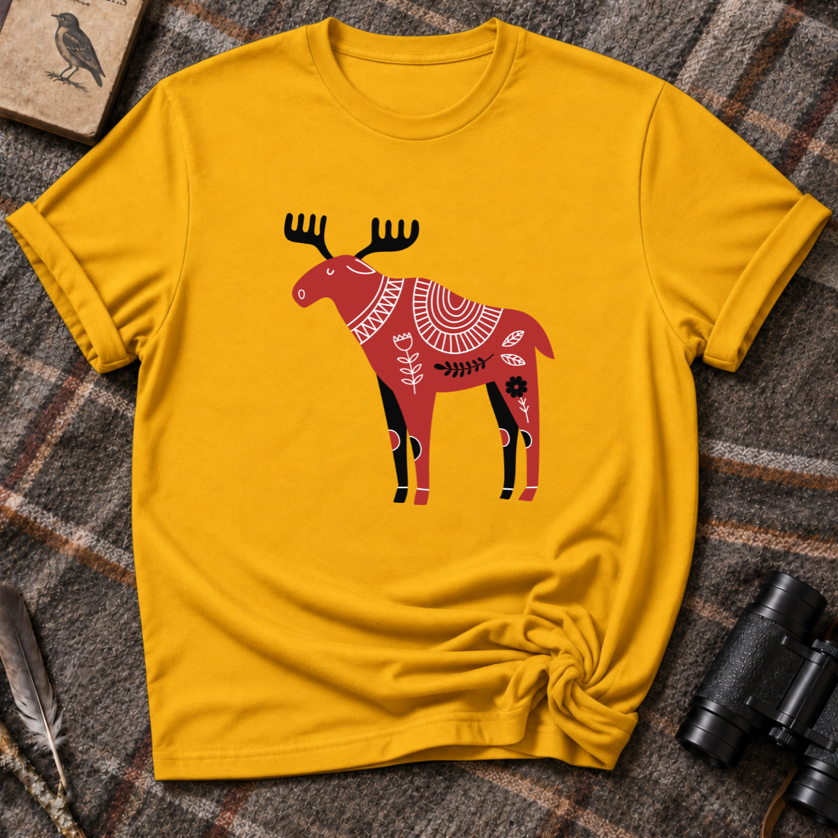 Floral Cow - T-Shirt
