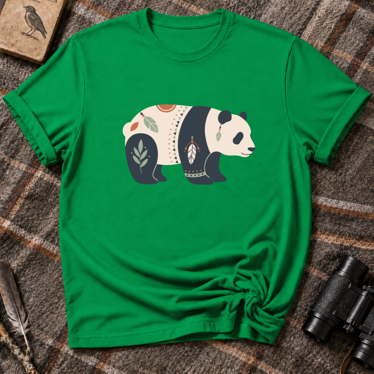 Floral Panda - T-Shirt