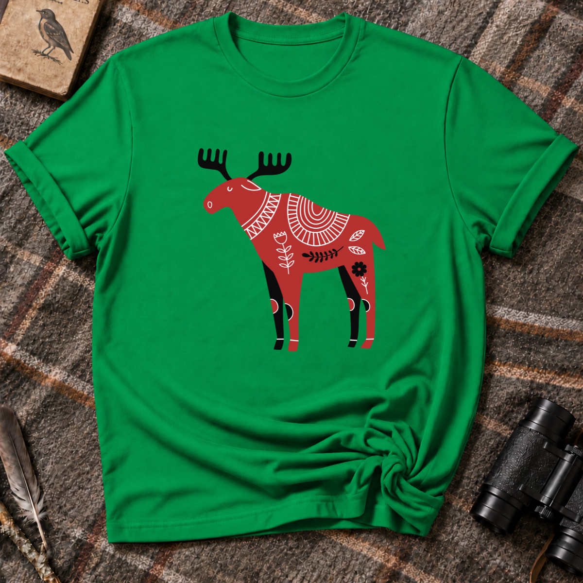 Floral Cow - T-Shirt