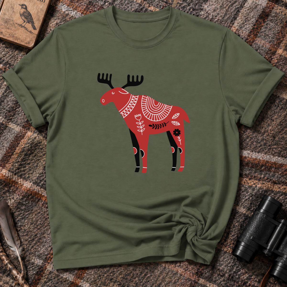 Floral Cow - T-Shirt