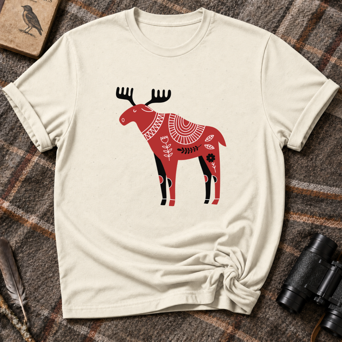 Floral Cow - T-Shirt