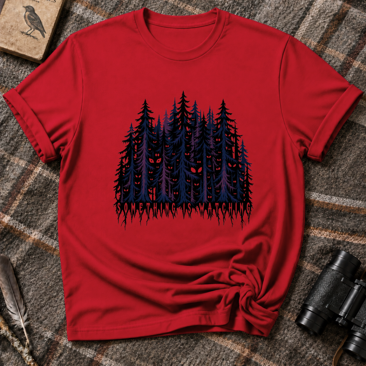 Something Is Watching - T-Shirt