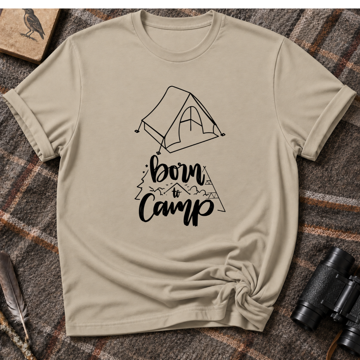 Born to camp 2.0 T-Shirt